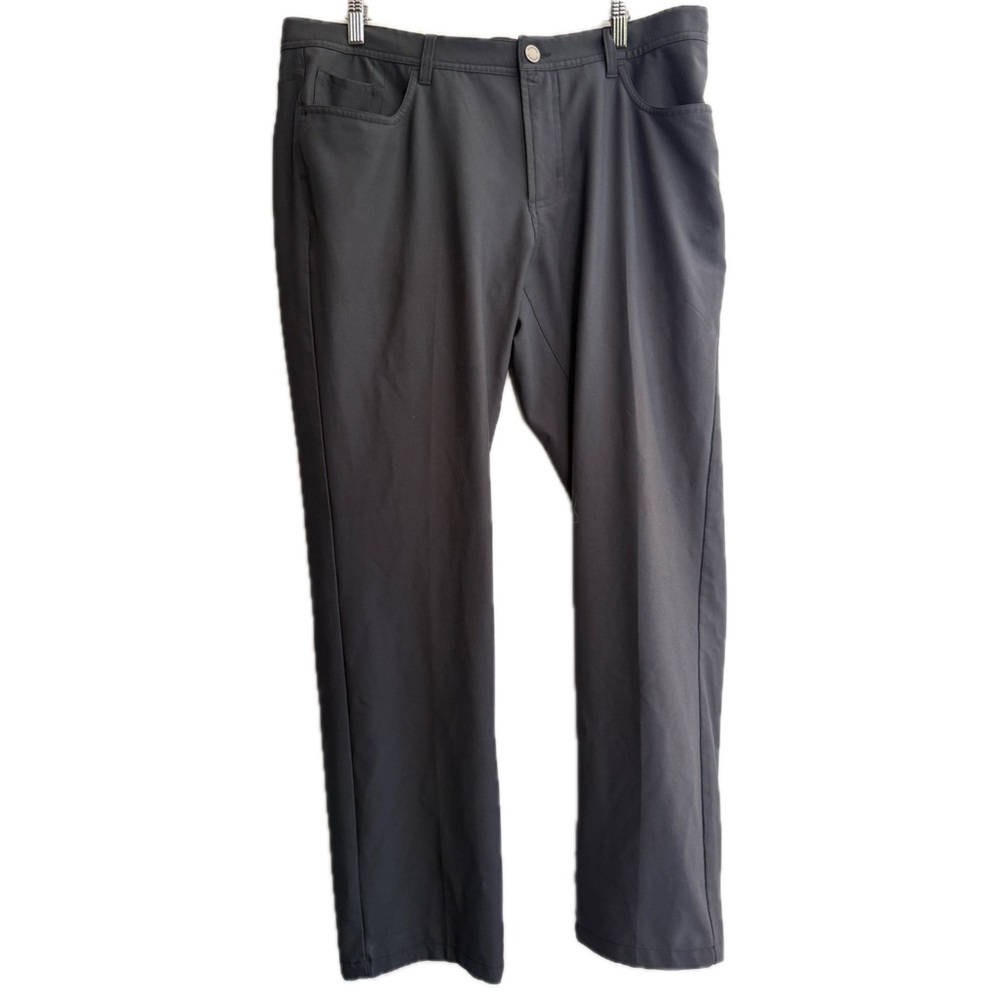 Dunning Golf Men’s Golf Pants Size 36/32 Charcoal EUC